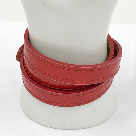 Louis Vuitton Monogram Vernis Bracelet Triple Tour Bangle M91402/MI0094