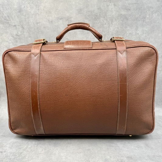 Gucci Luggage Bag | Vintage GG Canvas & Leather | Brown | Unisex