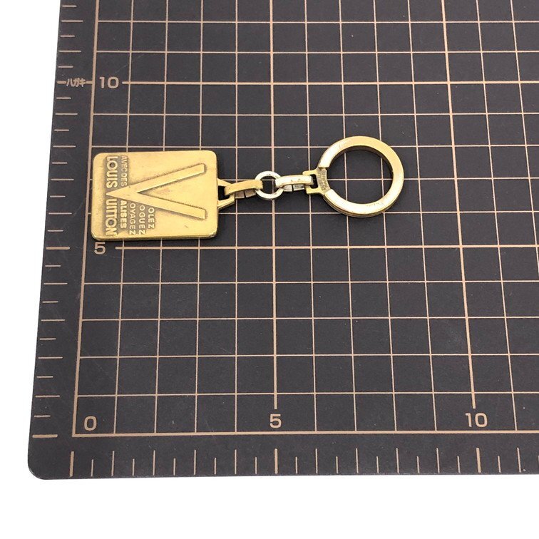 Louis Vuitton Keychain Key Charm MALLETIER DEPUIS 1854