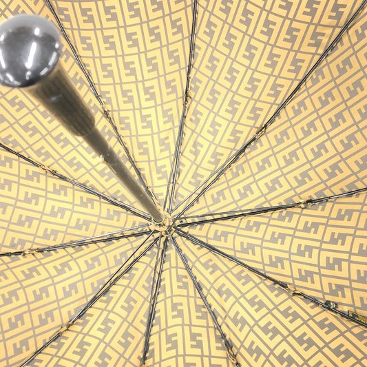FENDI umbrella, Zucca pattern, straight handle type