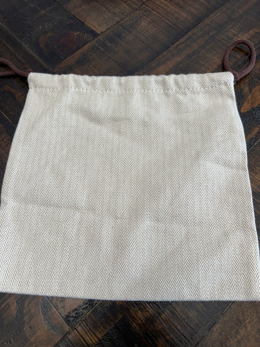 Hermes Dust Bag Beige 8.5 x 8