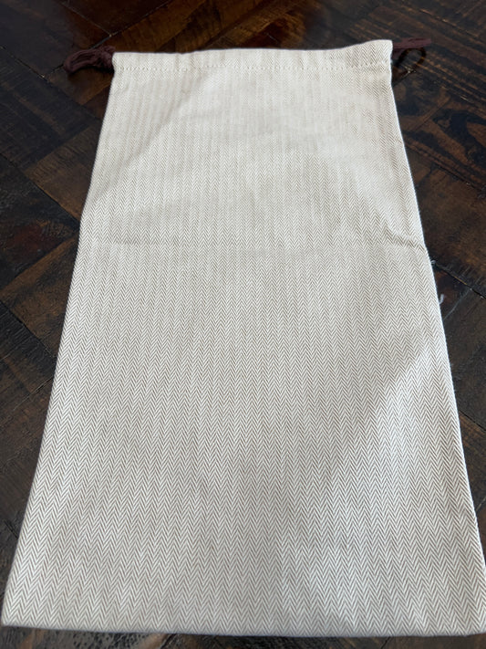 Hermes Dust Bag Beige 8.5 x 15.5