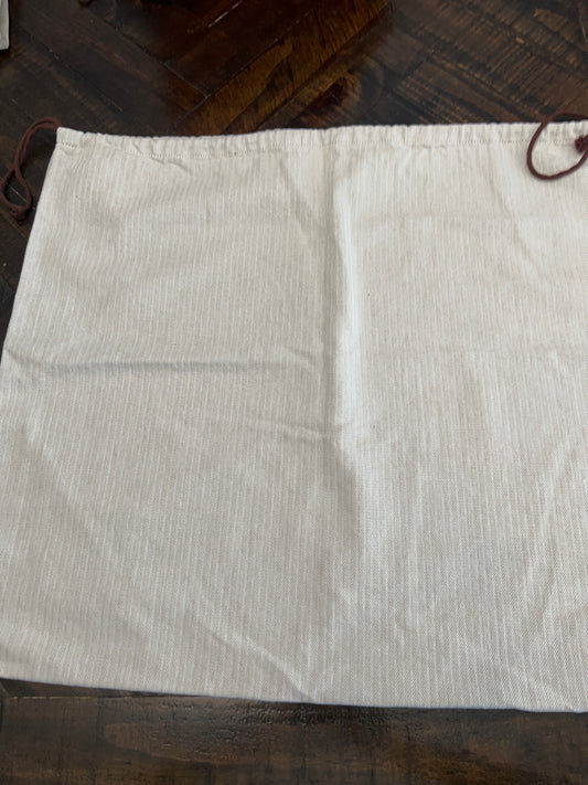 Hermes Dust Bag Beige 23 x 20