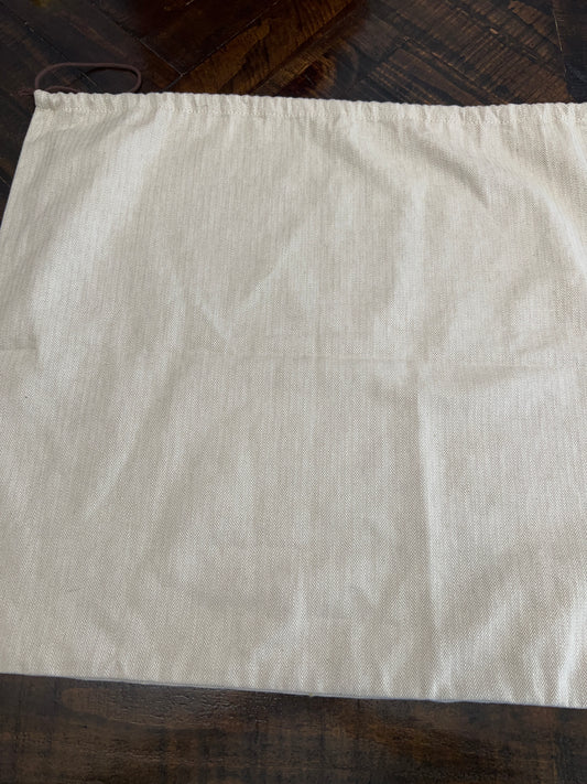Hermes Dust Bag Beige 24 x 21