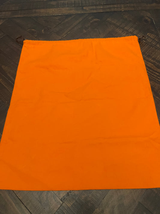 Hermes Dust Bag Orange 19" x 21"