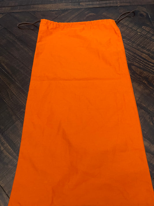 Hermes Dust Bag Orange 13" x 26"