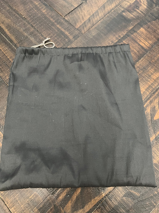 Fendi Storage Drawstring Dust Bag Polyester Black 11" x 11"