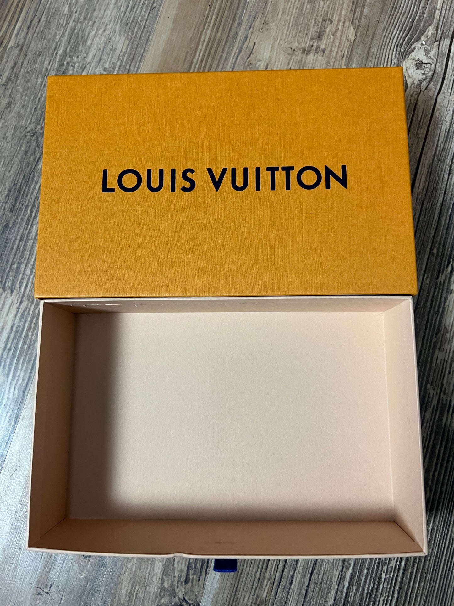 Louis Vuitton Orange Box 9"x5.75"x2.25" Empty Box
