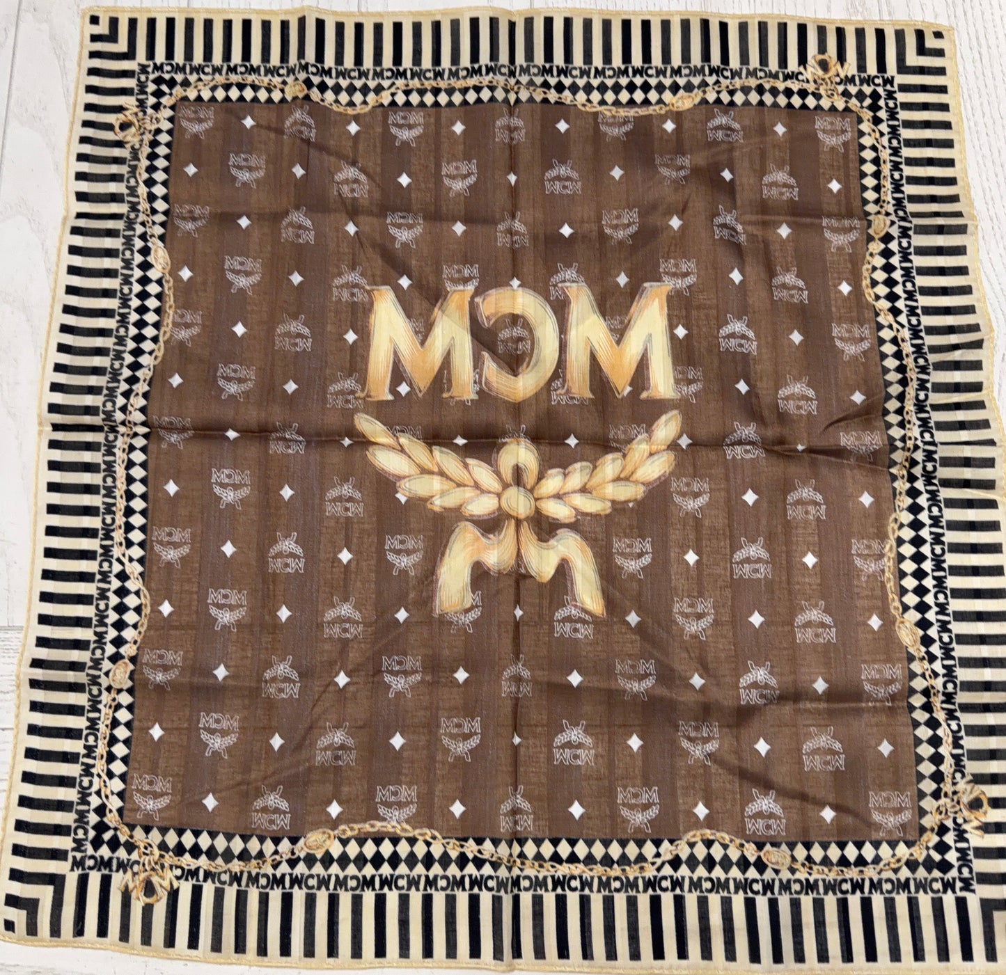 MCM Handkerchief/Scarf 17x17