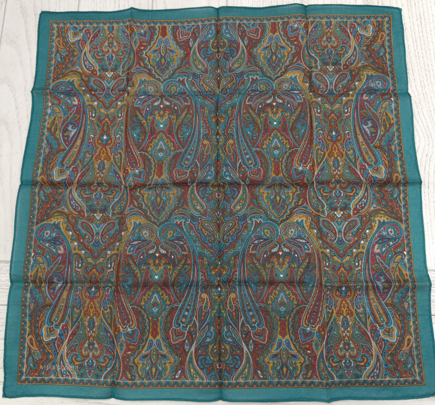 YSL Yves Saint Laurent Handkerchief/Scarf 17x17