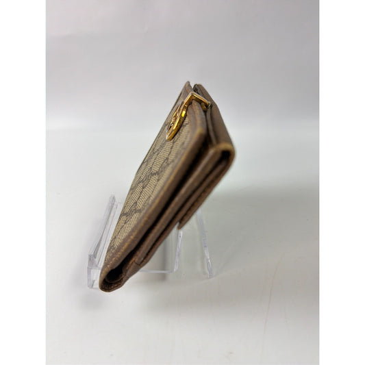 Gucci GG Supreme Canvas Wallet with Interlocking G Logo Vintage