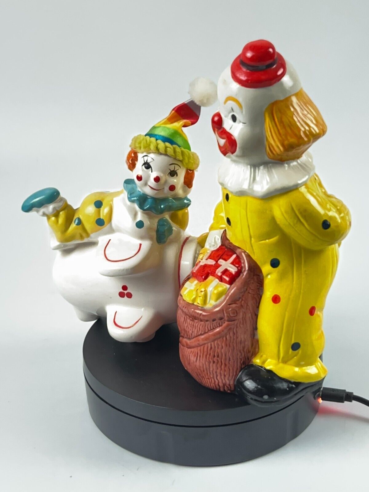 Vintage Clown Coin Bank Piggy Bank lot of 2