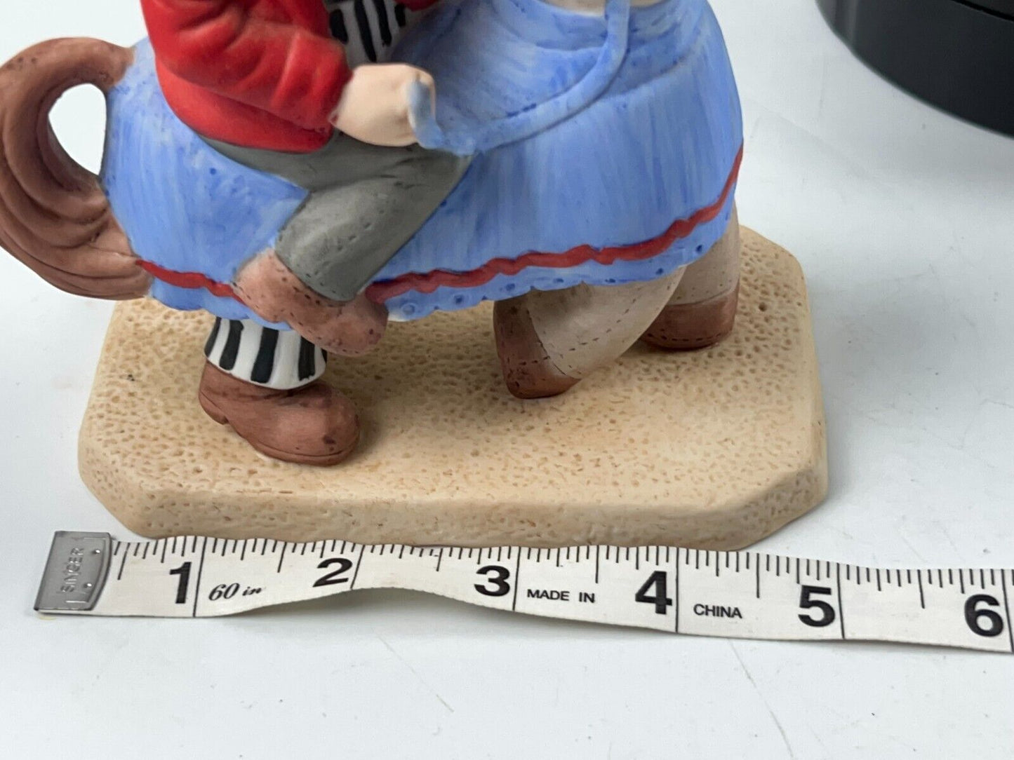 Vintage 1985 Willett’s Clown & Horse Ceramic Figurine 5" Cheri Alderman Taiwan
