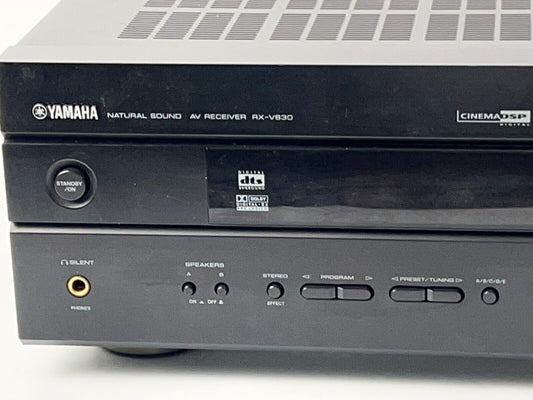 Yamaha RX-V630 Receiver Amplifier Tuner Stereo No Remote