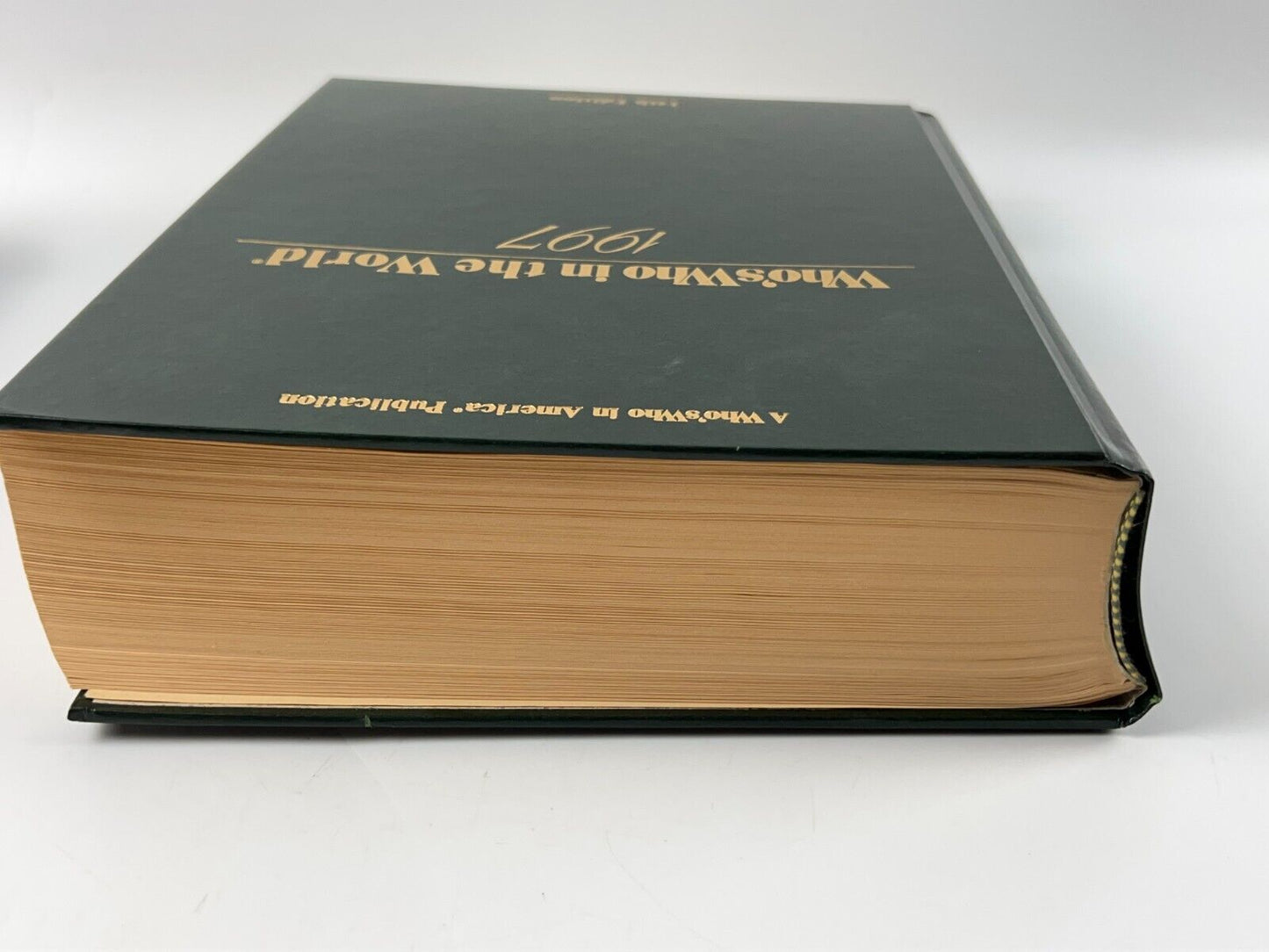 WHO'S WHO IN The World 1997 -MARQUIS PUBLICATION 14th edition