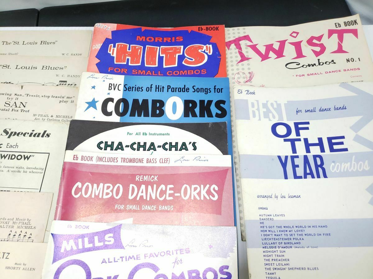 Saxophone 1st E Alto Sheet music Mixed Lot See Pictures