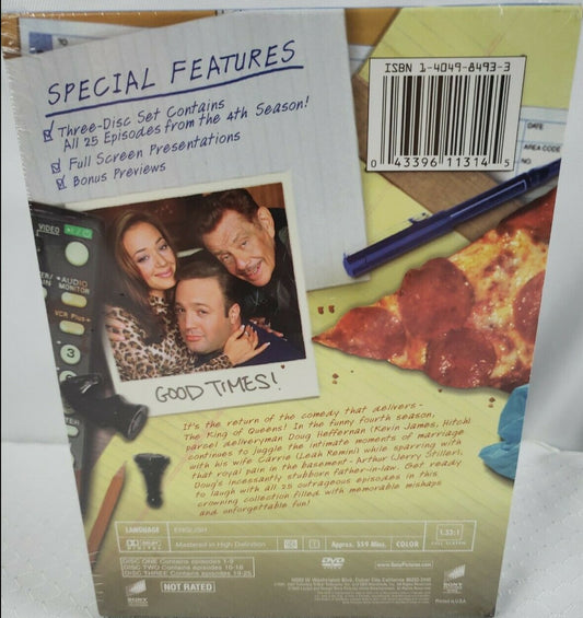 Ensemble complet de DVD de la 4e saison du roi des reines | Tout neuf/scellé
