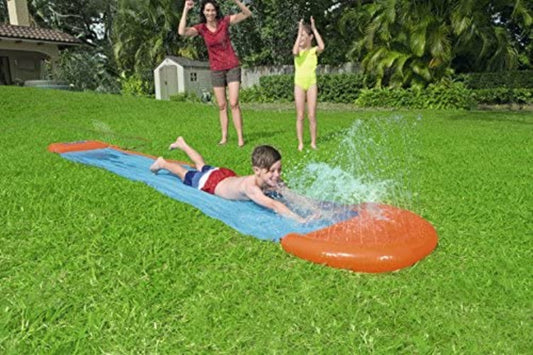 Bestway Water Slide 18' water slide with water-filled launch ramp