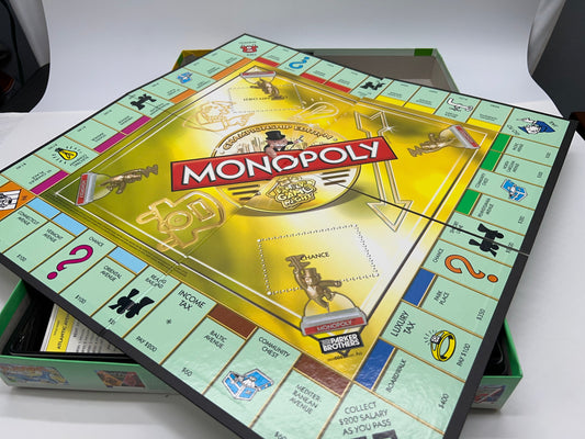Monopoly Championship Edition Board Game COMPLETE Includes Trophy 2009