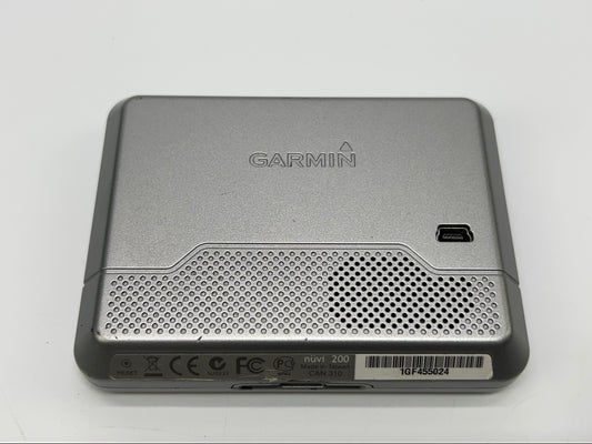 Unité de navigation GPS à écran tactile Garmin Nuvi 200 UNIQUEMENT testée