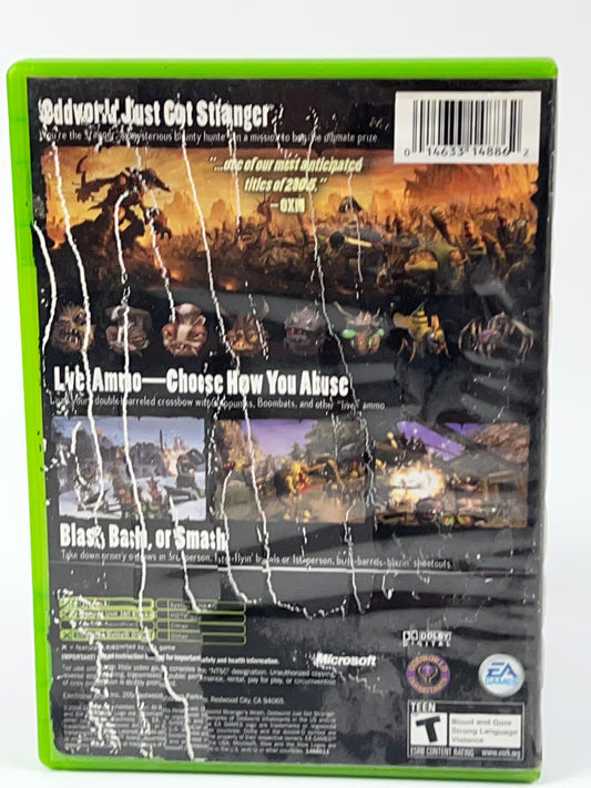 Oddworld: Stranger's Wrath (Microsoft Xbox, 2005) Disc & Case Only
