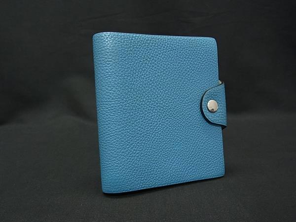 Hermès Ulysses Mini Notebook | Taurillon Clemence Leather | Blue