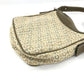Celine Macadam Crossbody Bag | Canvas & Leather Shoulder Bag | Brown | Women's