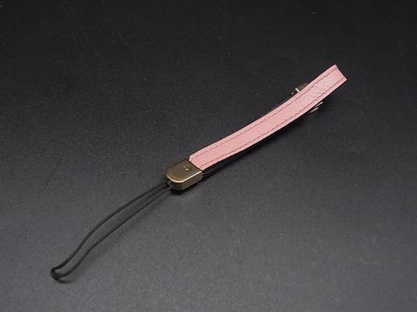GUCCI Interlocking G Leather Strap Keychain for Women, Pink