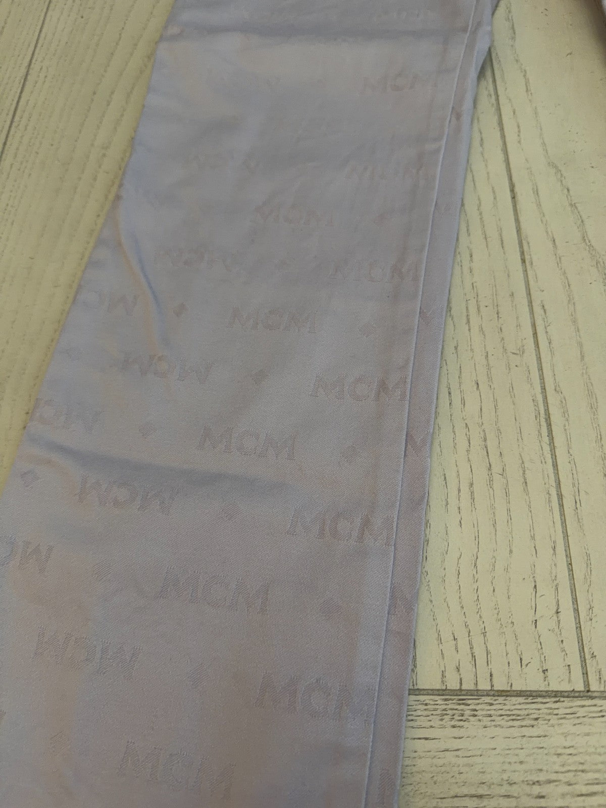 MCM Purple Diamond Logo Pants 27” Waist 31” Inseam  42" Length