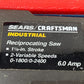 Sears Craftsman Industrial Reciprocating Saw 2-VS -900.271261 Corded Case& Extas