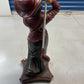 Vintage Women golfer wooden statue Approx 28in