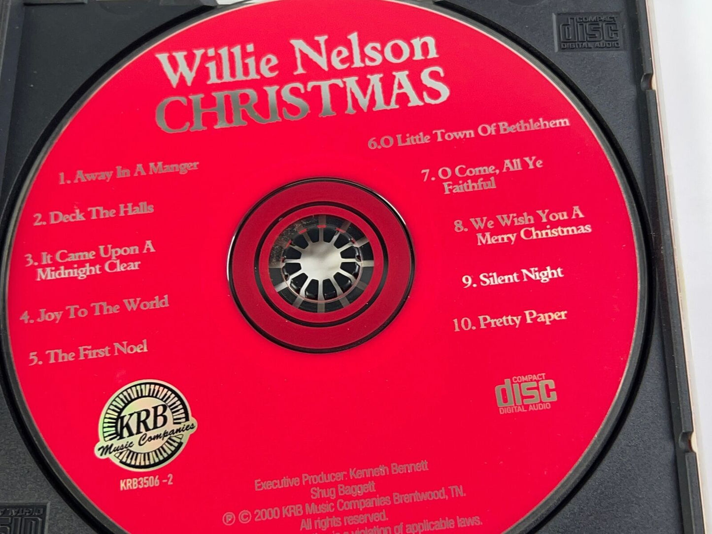 Willie Nelson Christmas (2000 KRB Music) Audio CD