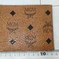 MCM Visetos Bi-Fold Wallet | Cognac Brown | Pre-Owned