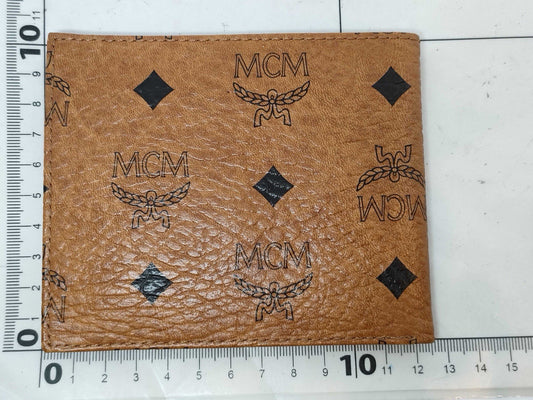 MCM Visetos Bi-Fold Wallet | Cognac Brown | Pre-Owned