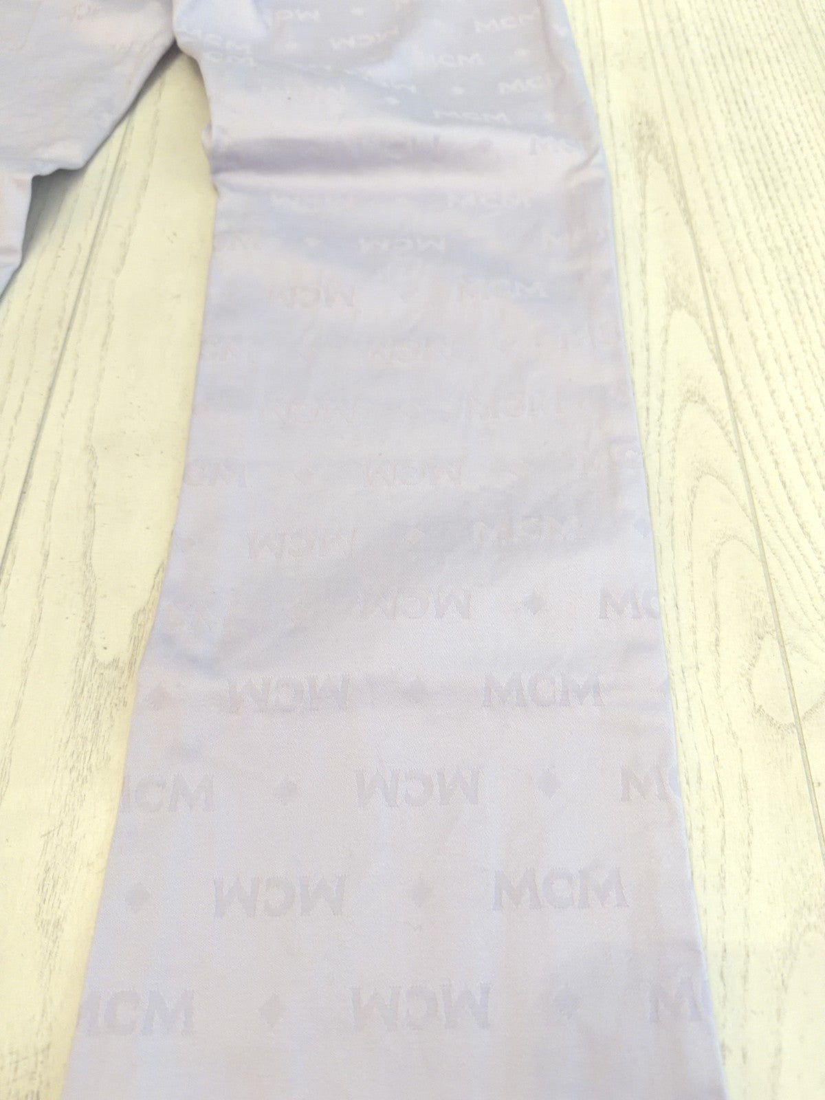 MCM Purple Diamond Logo Pants 27” Waist 31” Inseam  42" Length