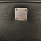MCM Visetos Business Backpack | Embossed Design | Black