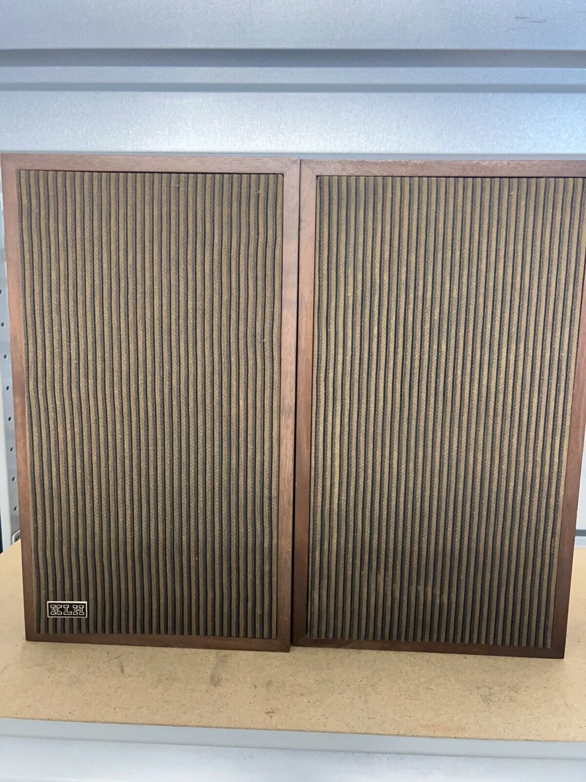 Vintage Pair of KLH Model Thirty Eight 38 Speakers