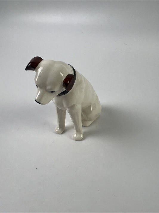 Vintage 3" NIPPER DOG FIGURINE RCA Corp Ceramic Victor Made in Japan