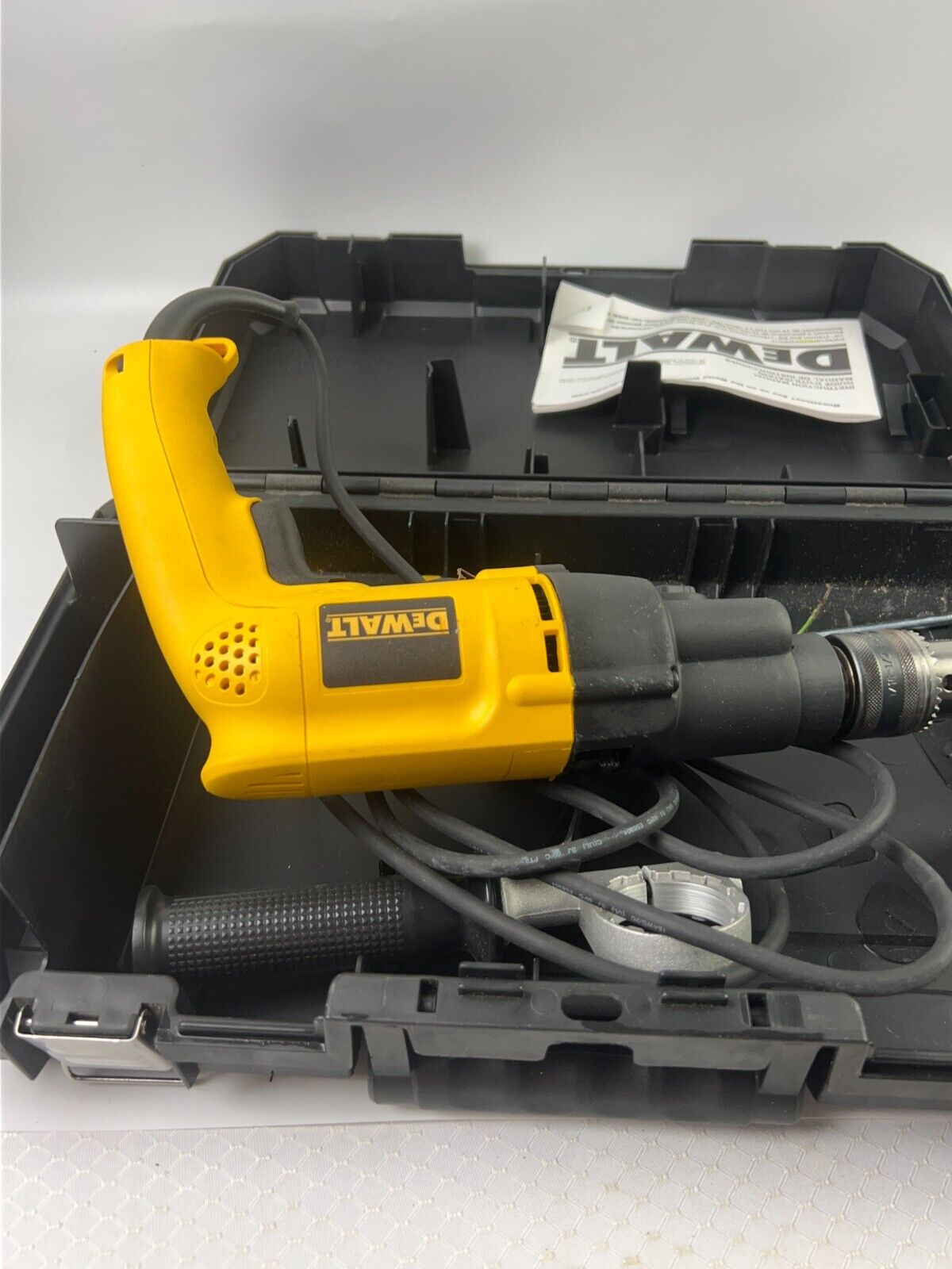 DEWALT DW505 Corded 1/2-inch Hammerdrill Kit w/ Case