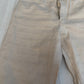 MCM Beige Diamond Logo Pants 27” Waist 31” Inseam  42" Length