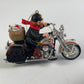 HARLEY-DAVIDSON ORNAMENT COLLECTION, 5 Bikers 1 Harley Santa Ball