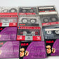 Lot of 12  Blank Cassette Audio Tapes Mixed Lot 6 new 6 used See Pictures