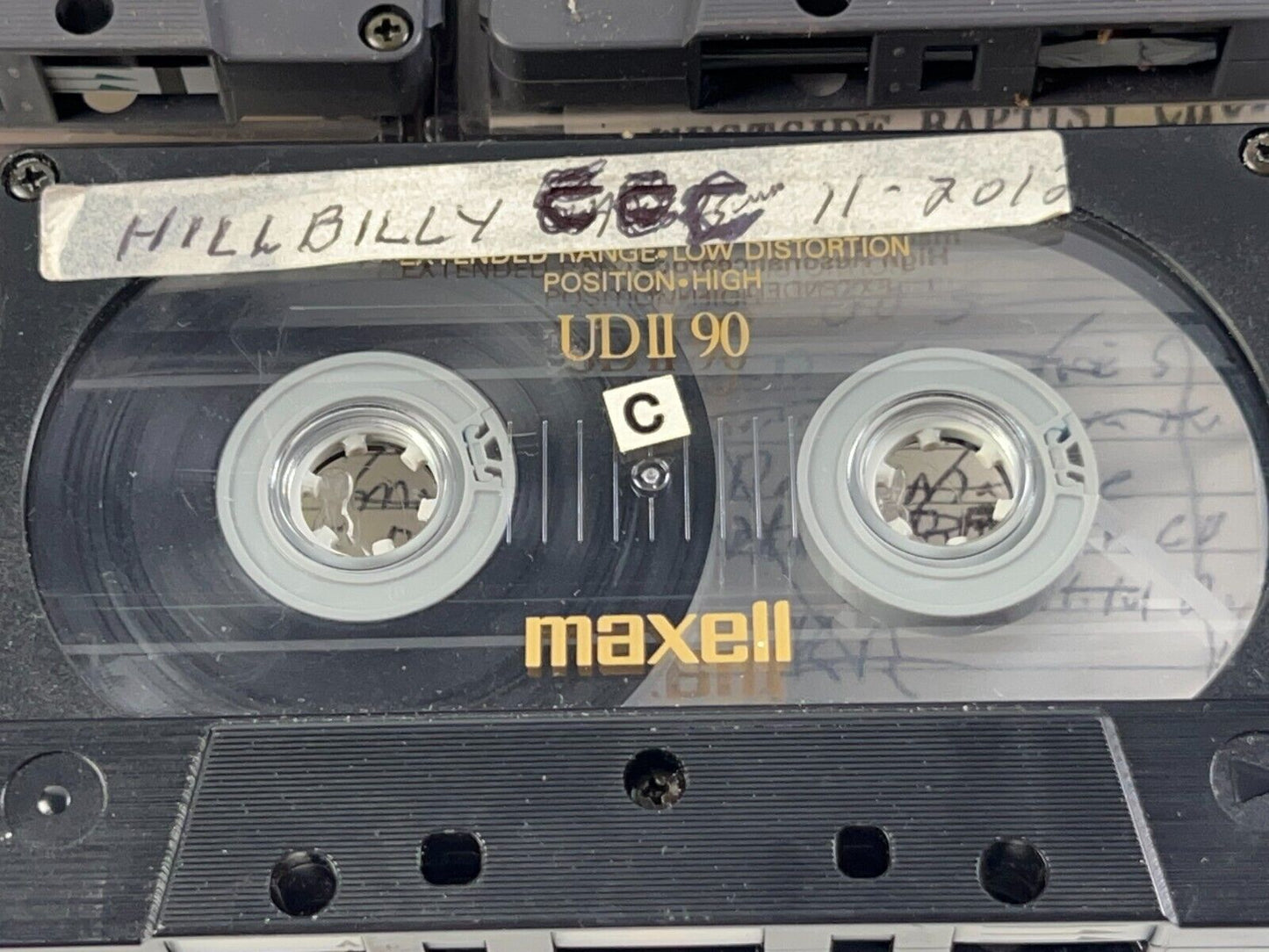 MAXELL UD XL-II 90, XL-II-S 90, XL-II-S 100 CASSETTES PREVIOUSLY RECORDED