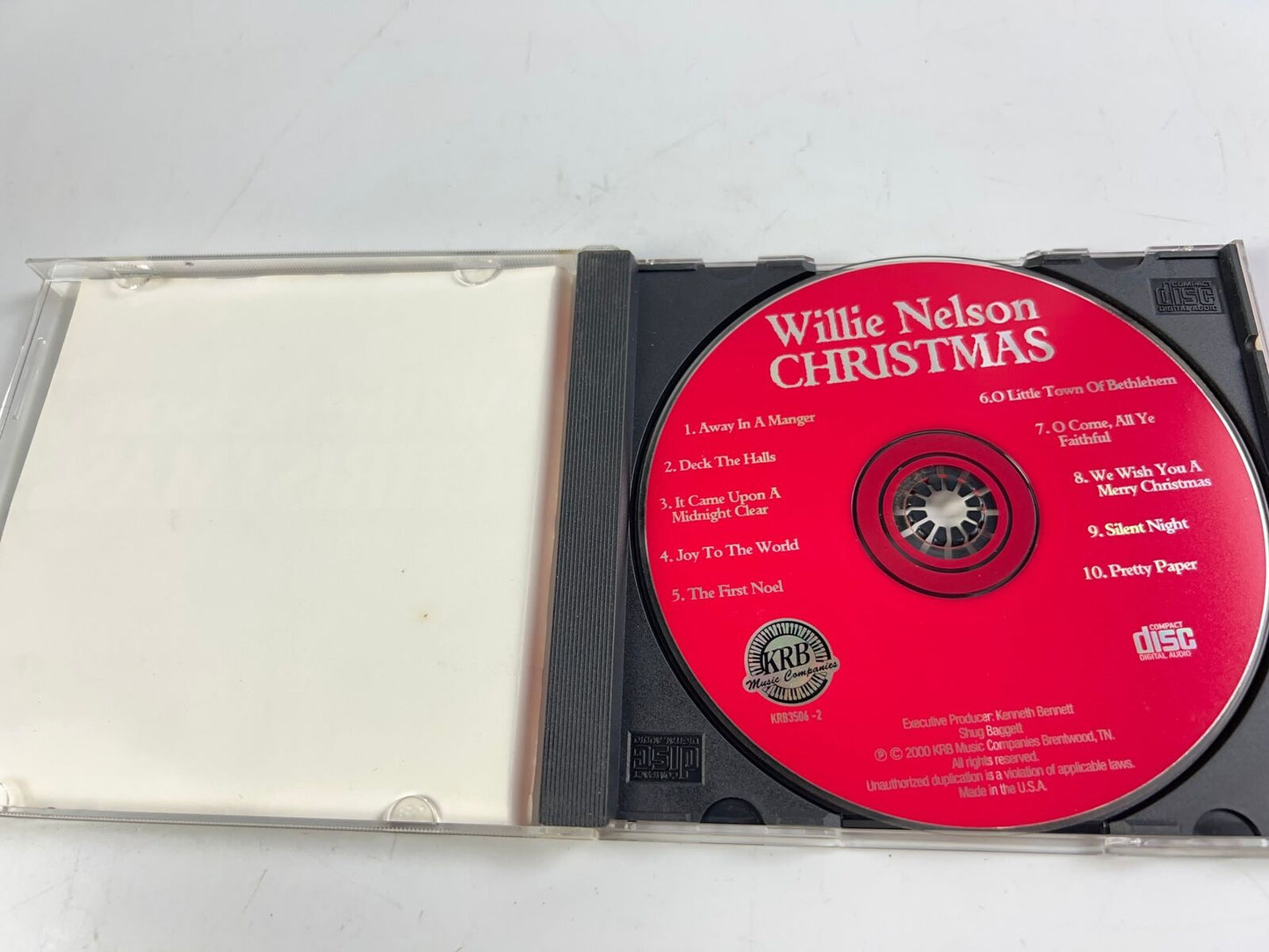 Willie Nelson Christmas (2000 KRB Music) Audio CD