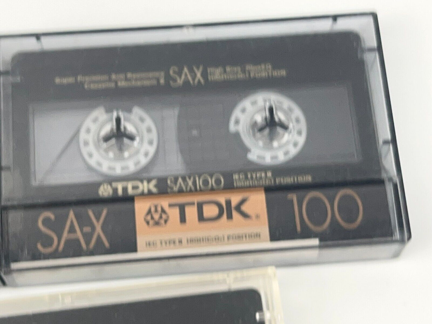 TDK 5 Cassette Tapes Sold As Blanks 3- SA-X100  1- SM10 1- MA-C 60