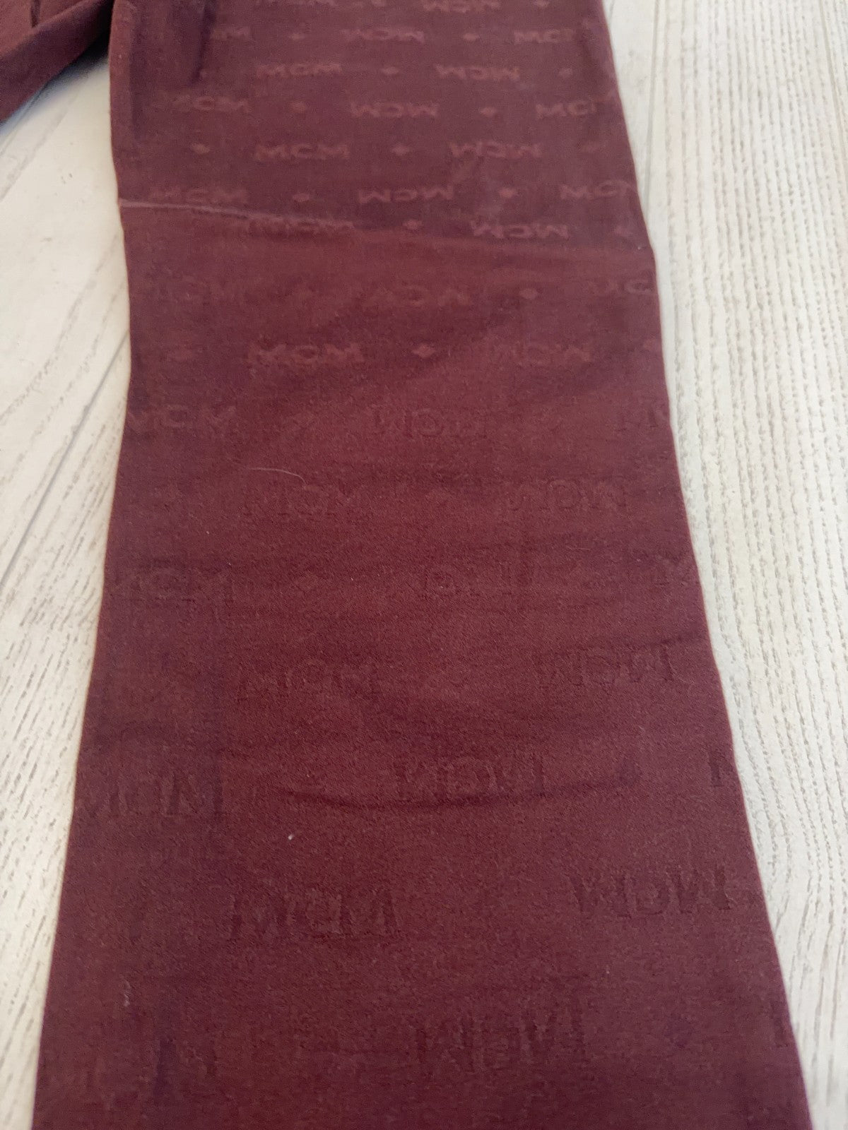 MCM Brown Diamond Logo Pants 28” Waist 28” Inseam  40" Length