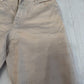 MCM Beige Diamond Logo Pants 27” Waist 31” Inseam  42" Length