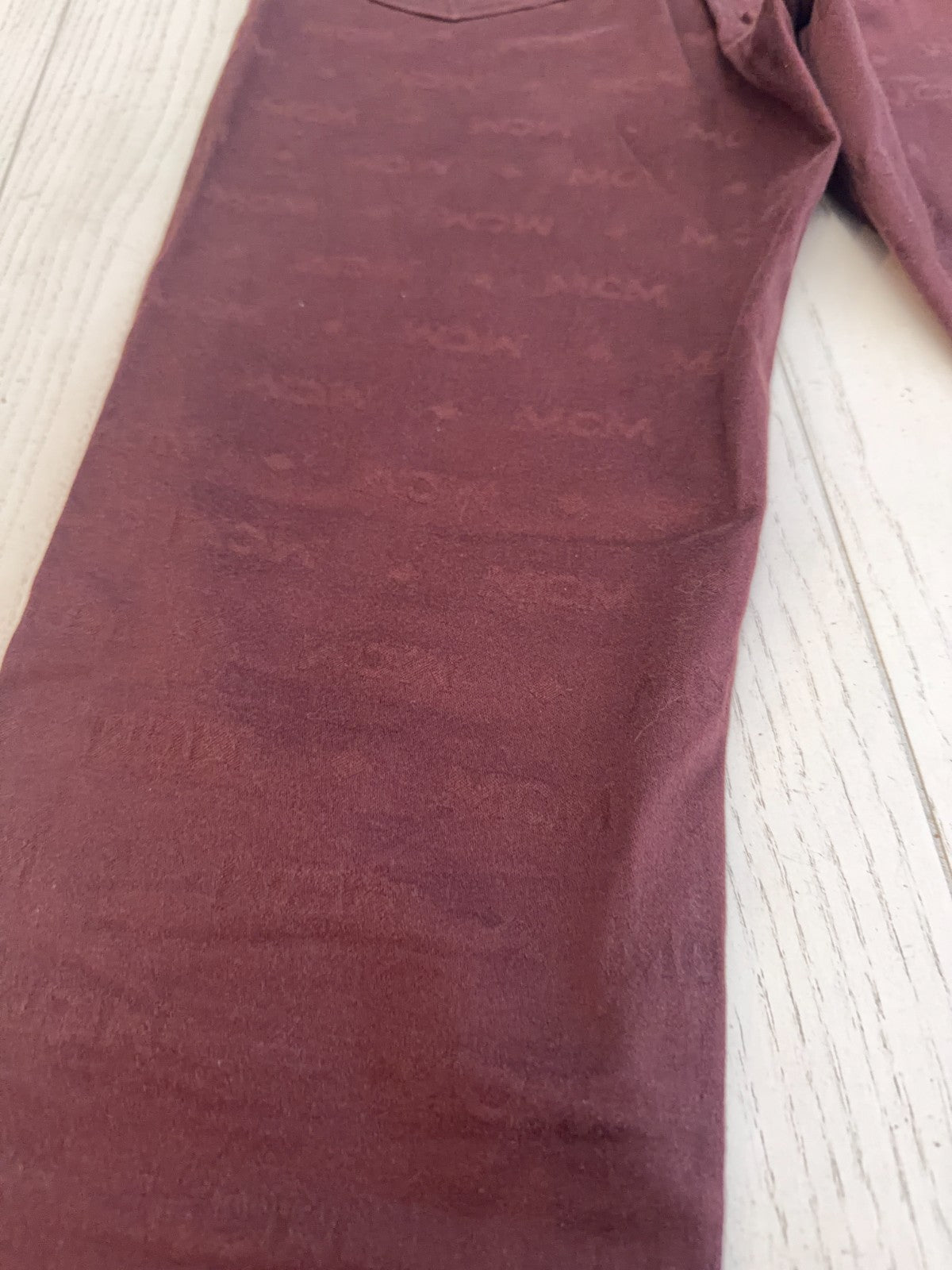 MCM Brown Diamond Logo Pants 28” Waist 28” Inseam  40" Length