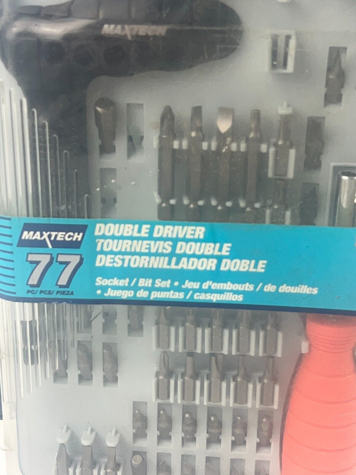 Maxtech 77 pc. Double Driver Set Socket/ Bit Set