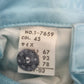 MCM Teal Diamond Logo Pants 27” Waist 31” Inseam  42" Length